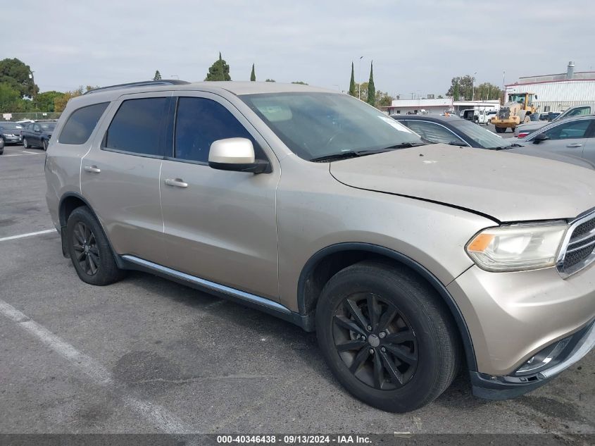 2015 Dodge Durango Sxt VIN: 1C4RDJAG7FC114517 Lot: 40346438