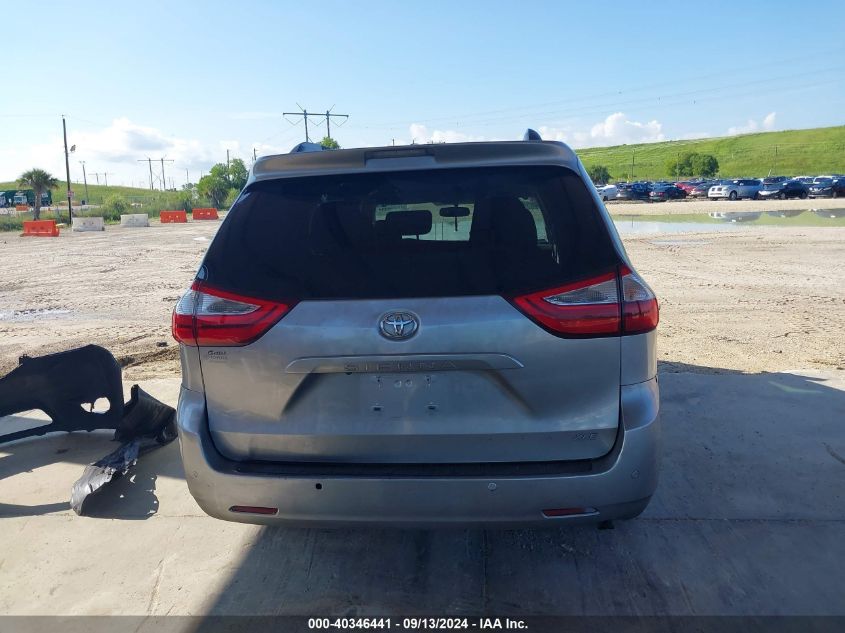 2017 Toyota Sienna Xle 8 Passenger VIN: 5TDYZ3DC5HS803314 Lot: 40346441