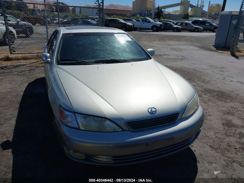 1999 Lexus Es 300 VIN: JT8BF28G2X0167845 Lot: 40346442