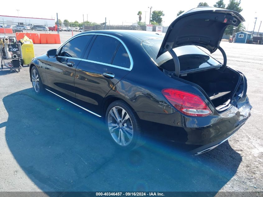 2016 Mercedes-Benz C 300 Luxury/Sport VIN: 55SWF4JB0GU146926 Lot: 40346457