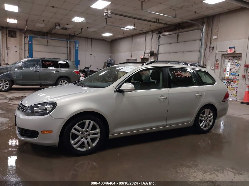 2011 Volkswagen Jetta Sportwagen 2.0L Tdi VIN: 3VWPL7AJ4BM613774 Lot: 40346464