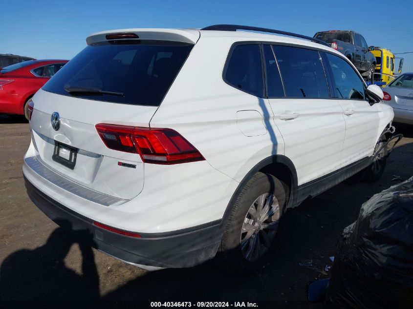 2019 Volkswagen Tiguan 2.0T S VIN: 3VV0B7AX3KM110816 Lot: 40346473