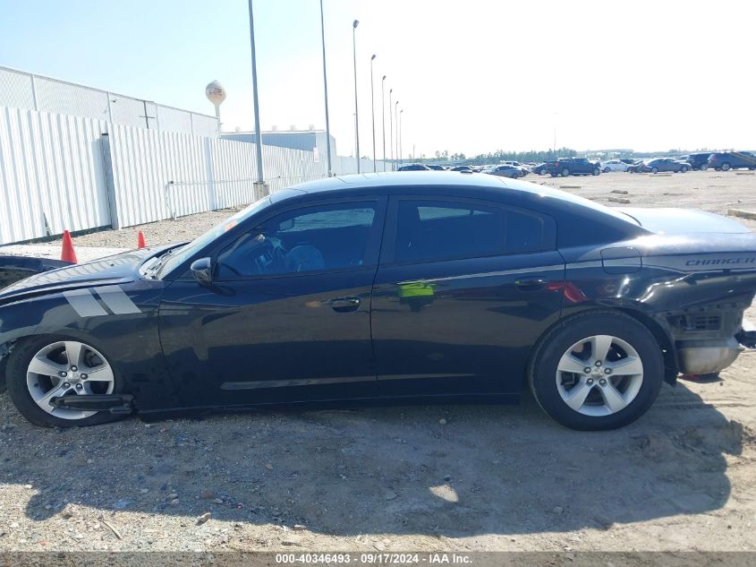 2014 Dodge Charger Se VIN: 2C3CDXBG1EH177359 Lot: 40346493