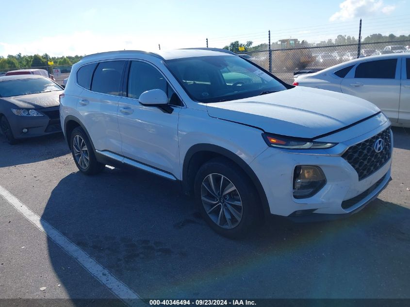 2019 Hyundai Santa Fe Sel/Sel Plus VIN: 5NMS33AD1KH040920 Lot: 40346494