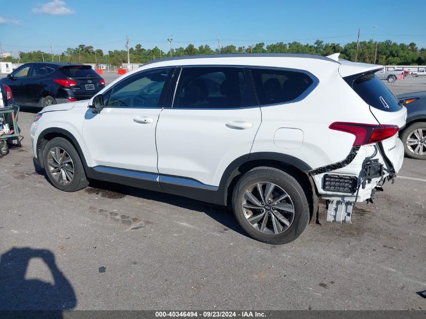 2019 Hyundai Santa Fe Sel/Sel Plus VIN: 5NMS33AD1KH040920 Lot: 40346494