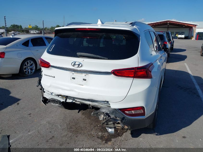 2019 Hyundai Santa Fe Sel/Sel Plus VIN: 5NMS33AD1KH040920 Lot: 40346494