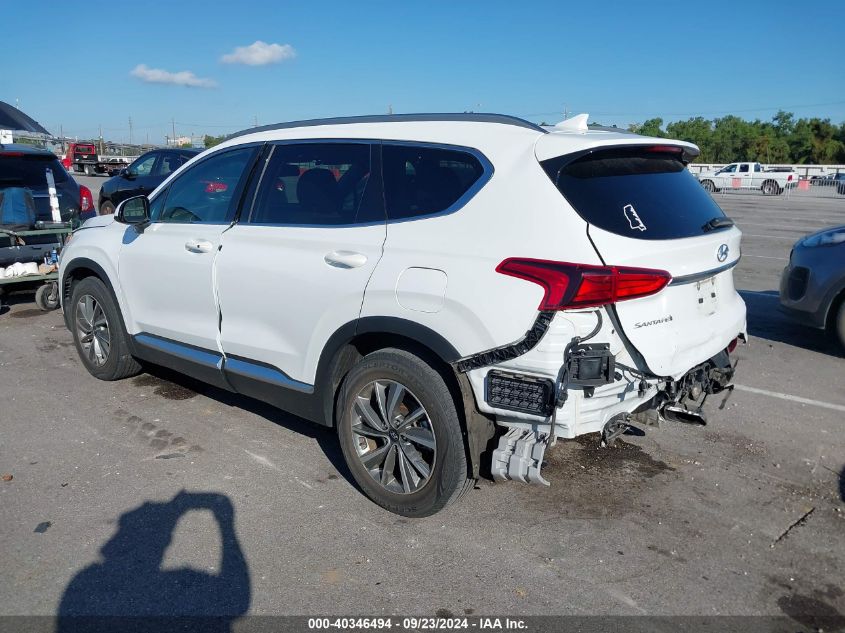 2019 Hyundai Santa Fe Sel/Sel Plus VIN: 5NMS33AD1KH040920 Lot: 40346494