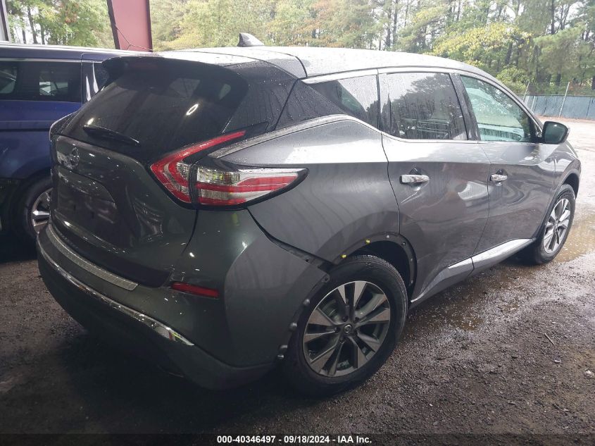 2017 Nissan Murano S VIN: 5N1AZ2MG9HN116255 Lot: 40346497