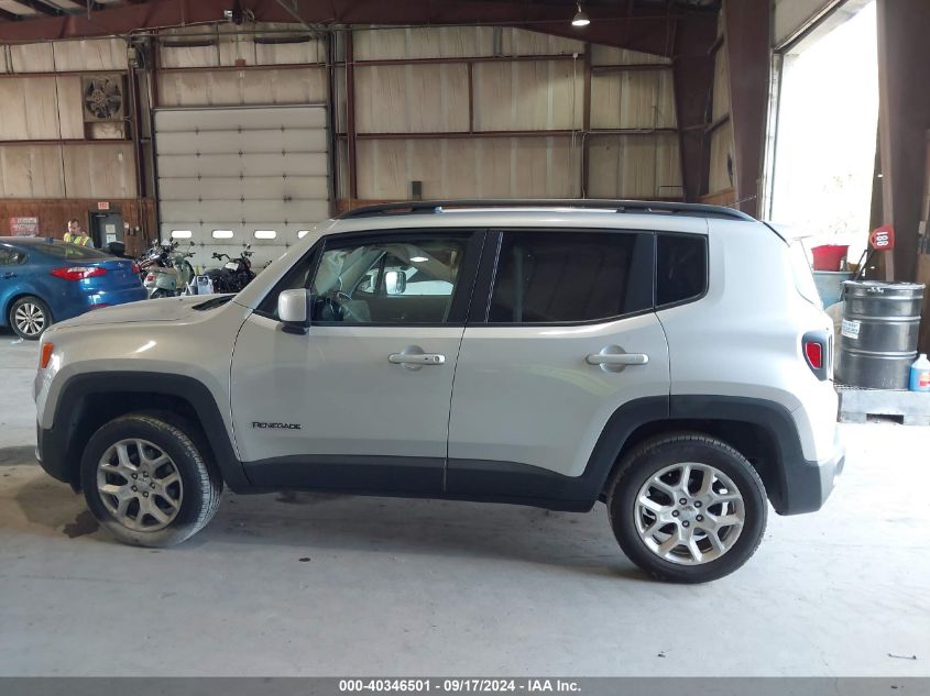 2016 Jeep Renegade Latitude VIN: ZACCJBBT8GPD25402 Lot: 40346501