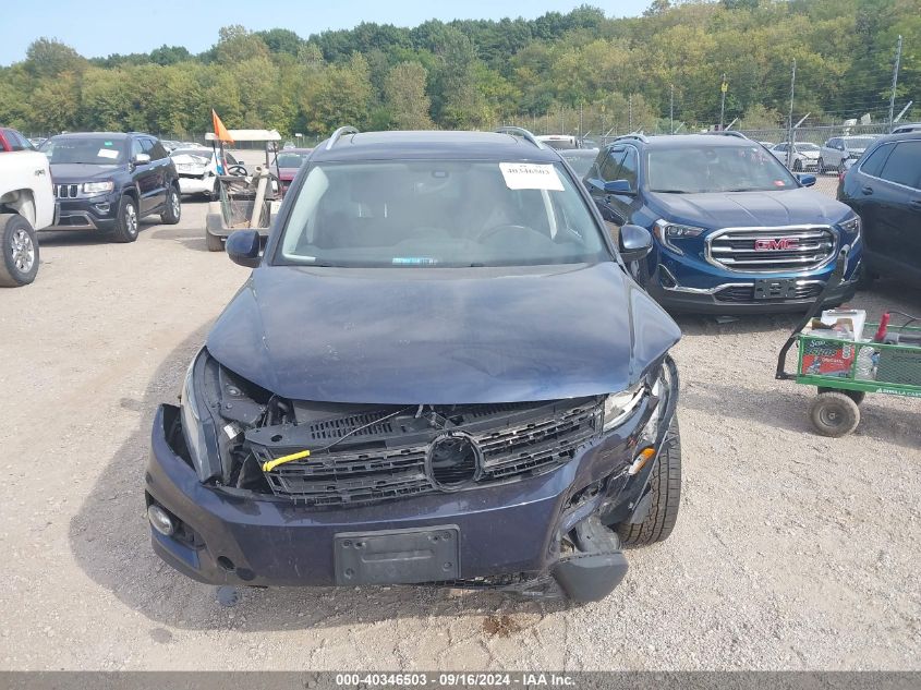 2016 Volkswagen Tiguan Se VIN: WVGBV7AX8GW573794 Lot: 40346503