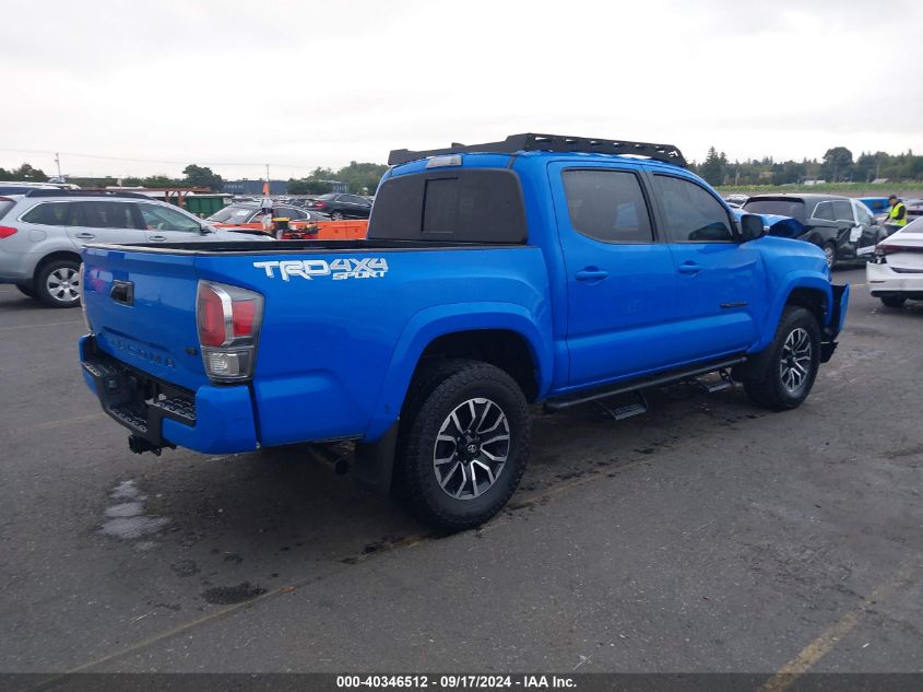 VIN 3TMCZ5AN9MM412995 2021 Toyota Tacoma, Trd Sport no.4