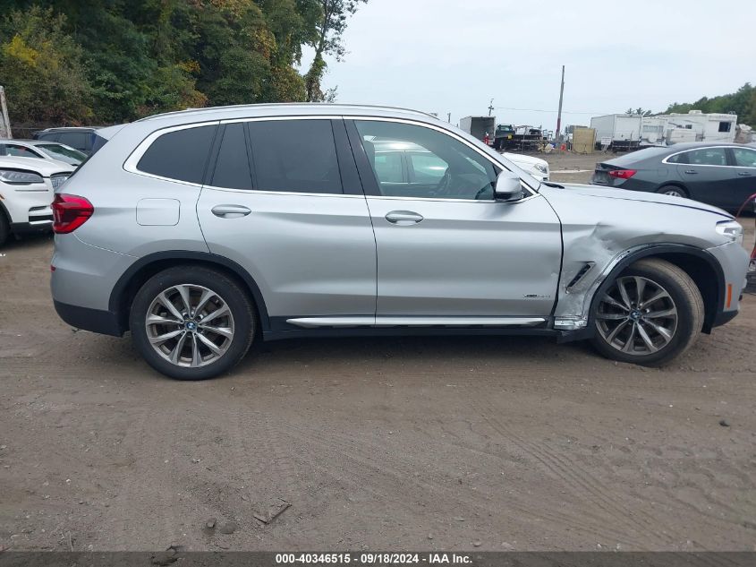 2018 BMW X3 xDrive30I VIN: 5UXTR9C50JLD61776 Lot: 40346515