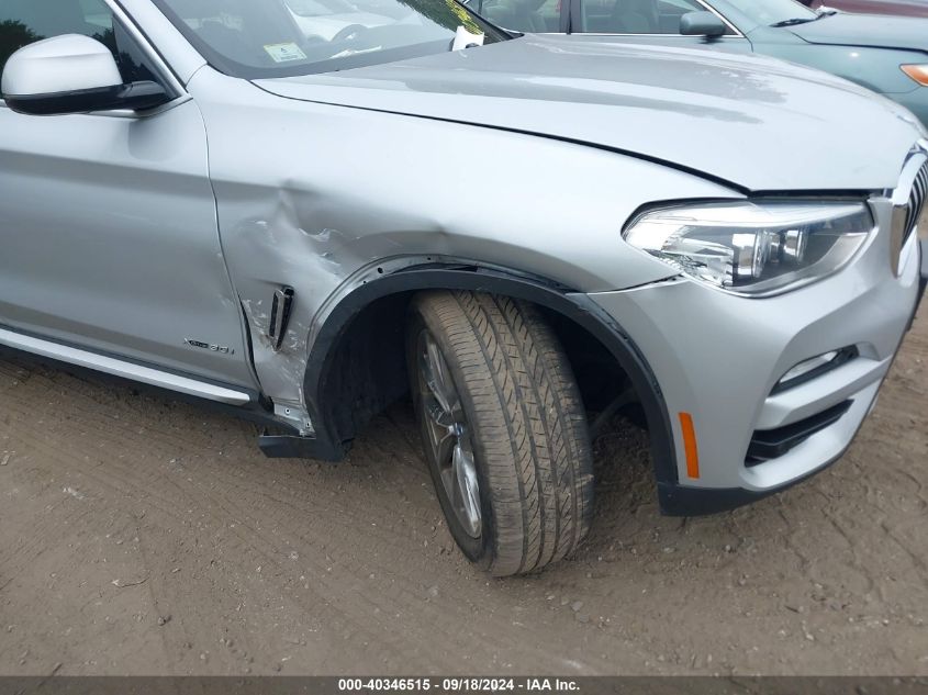 2018 BMW X3 xDrive30I VIN: 5UXTR9C50JLD61776 Lot: 40346515