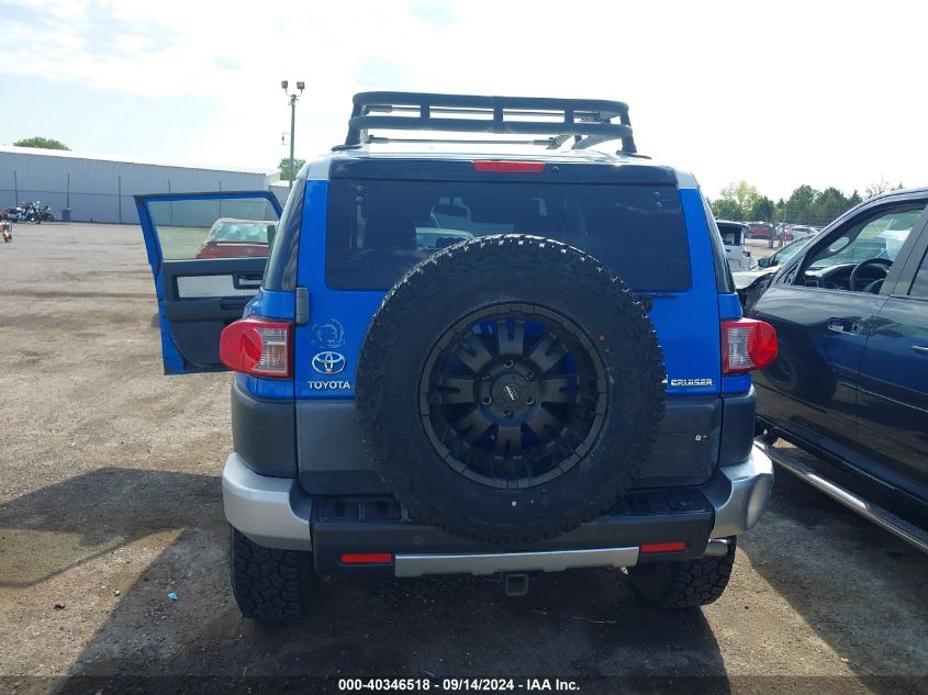 2007 Toyota Fj Cruiser VIN: JTEBU11F770079615 Lot: 40346518