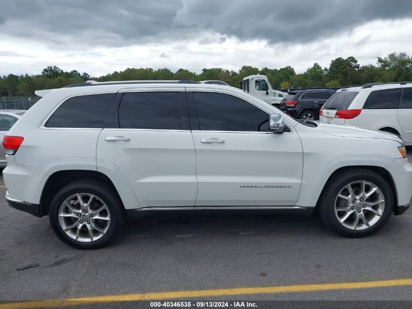 2014 Jeep Grand Cherokee Summit VIN: 1C4RJFJG4EC302707 Lot: 40346535