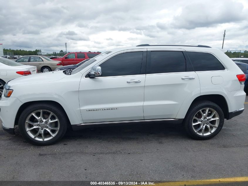 2014 Jeep Grand Cherokee Summit VIN: 1C4RJFJG4EC302707 Lot: 40346535