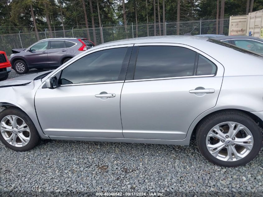 2012 Ford Fusion Se VIN: 3FAHP0HAXCR144872 Lot: 40346542