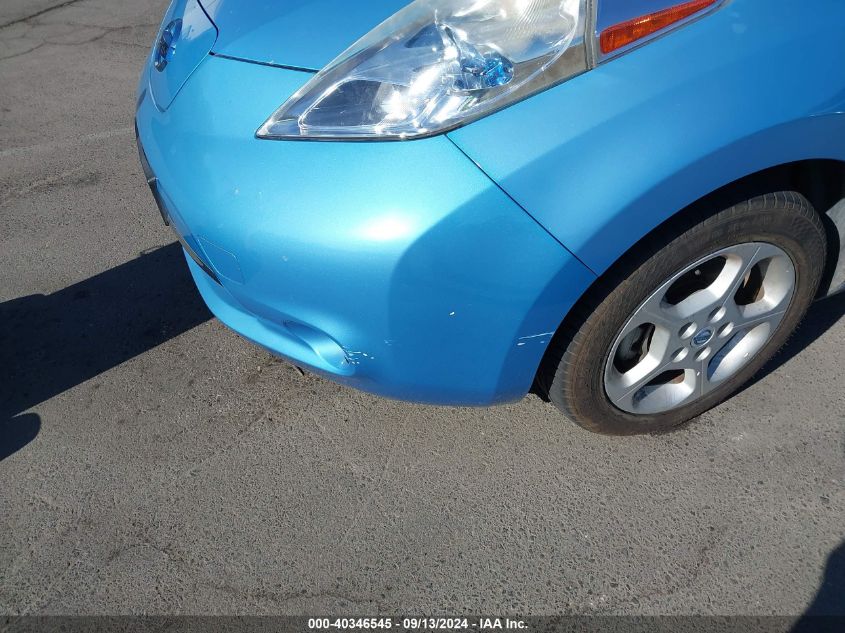 2012 Nissan Leaf Sl/Sv VIN: JN1AZ0CP5CT020902 Lot: 40346545