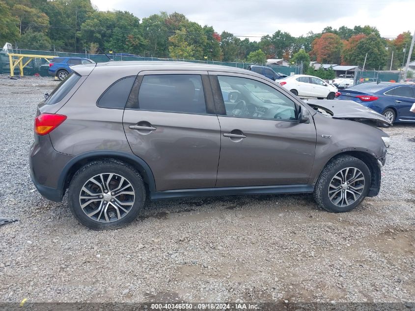 2016 Mitsubishi Outlander Sport 2.0 Es VIN: JA4AR3AU4GZ056259 Lot: 40346550