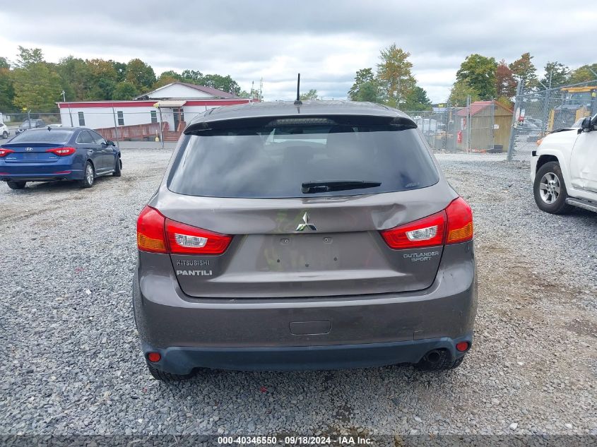 2016 Mitsubishi Outlander Sport 2.0 Es VIN: JA4AR3AU4GZ056259 Lot: 40346550