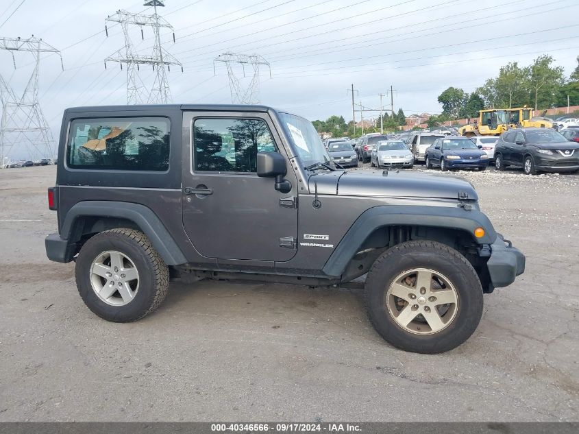 2016 Jeep Wrangler Sport VIN: 1C4AJWAG2GL253006 Lot: 40346566