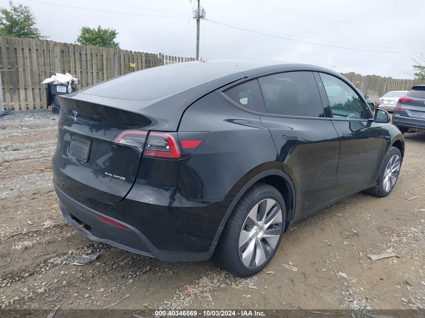 2024 TESLA MODEL Y U   U(VIN: 7SAYGDEE5RA214619