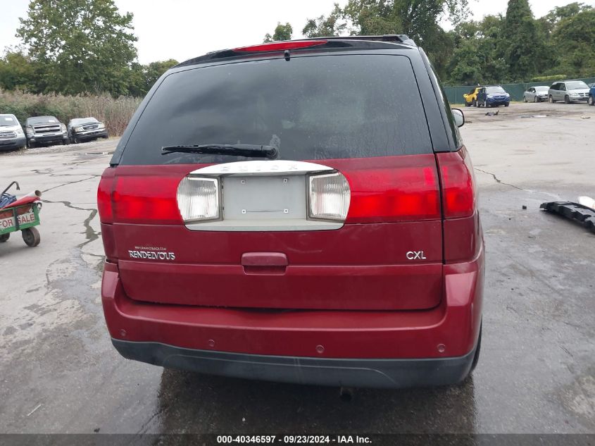 2006 Buick Rendezvous Cx VIN: 3G5DA03LX6S637023 Lot: 40346597