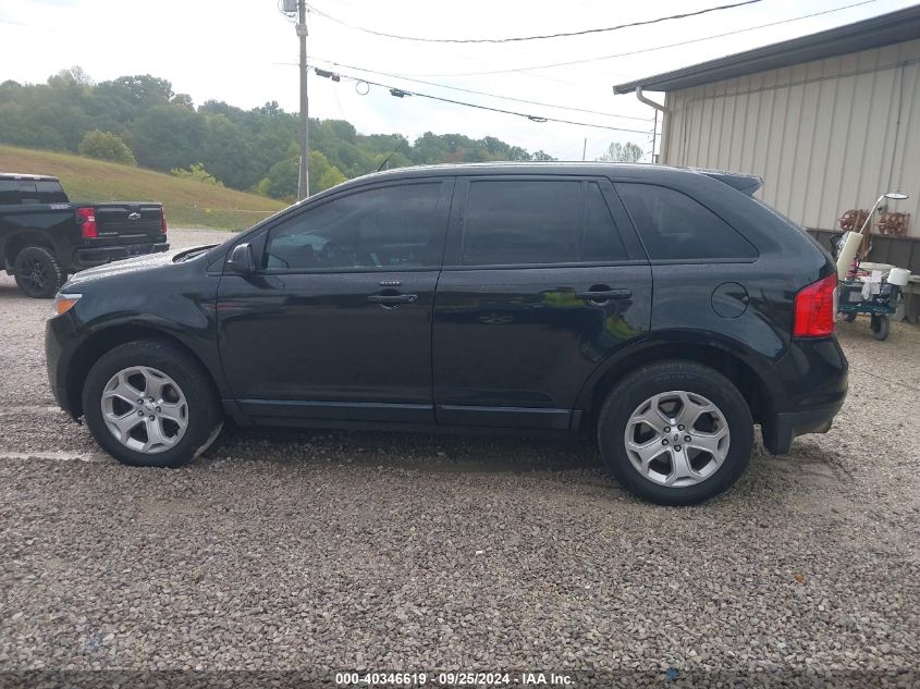 2013 Ford Edge Sel VIN: 2FMDK4JC7DBB99267 Lot: 40346619