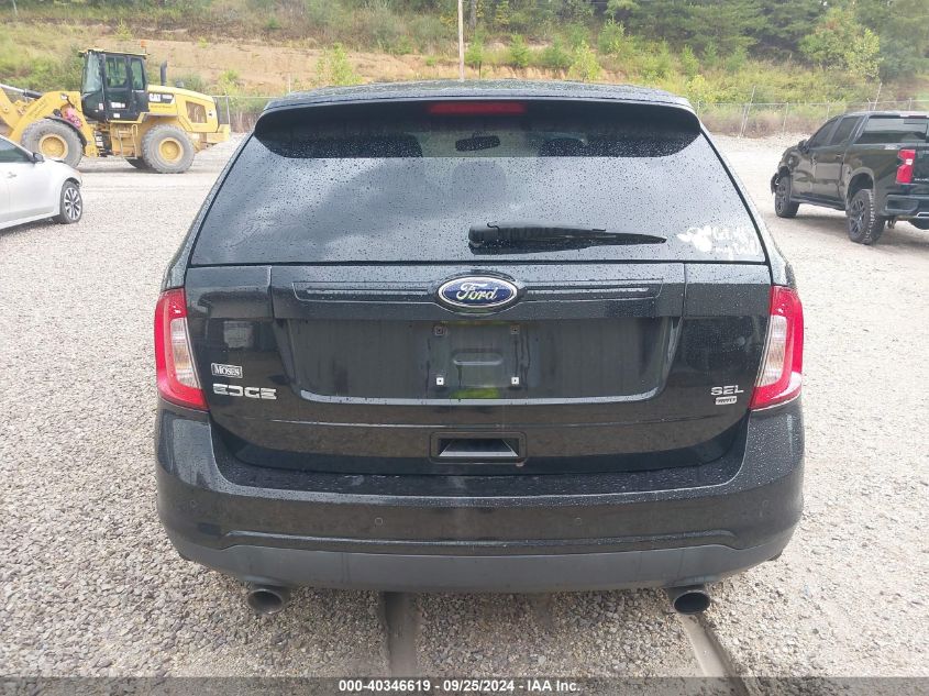 2013 Ford Edge Sel VIN: 2FMDK4JC7DBB99267 Lot: 40346619