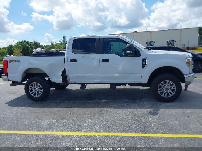 2018 Ford F250 Super Duty VIN: 1FT7W2B63JEC25351 Lot: 40346638