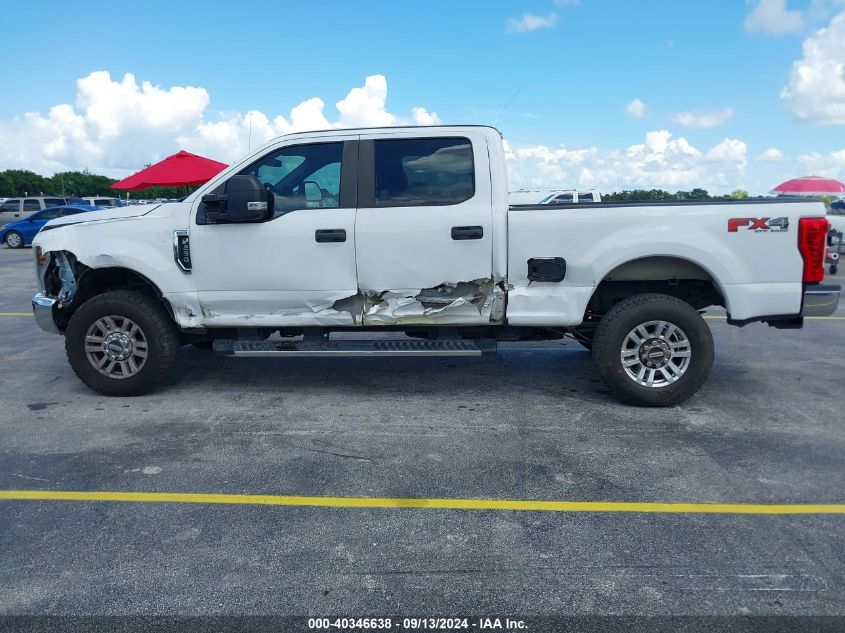 2018 Ford F250 Super Duty VIN: 1FT7W2B63JEC25351 Lot: 40346638