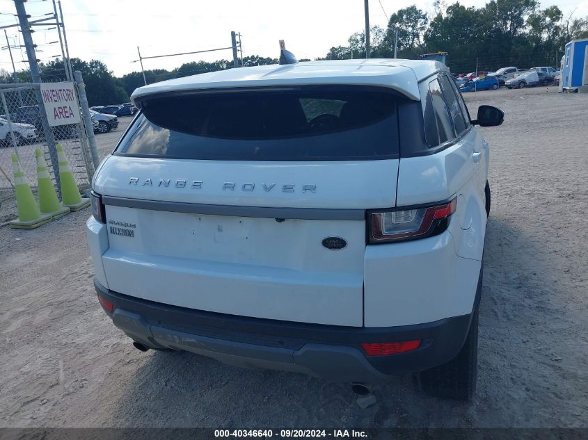 2018 Land Rover Range Rover Evoque Se/Se Premium VIN: SALVP2RXXJH296301 Lot: 40346640