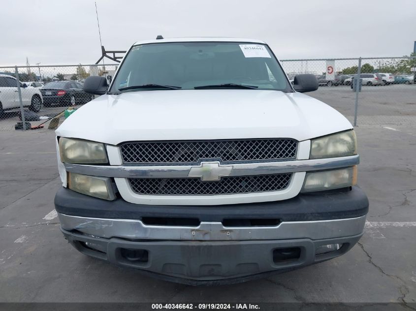 2005 Chevrolet Silverado 1500 Ls VIN: 1GCEC14T45Z335479 Lot: 40346642