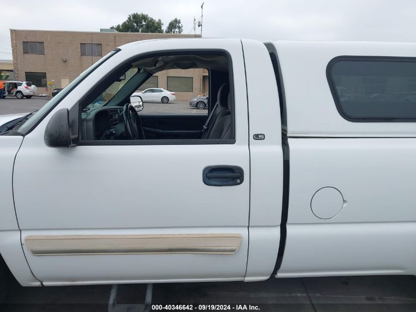 2005 Chevrolet Silverado 1500 Ls VIN: 1GCEC14T45Z335479 Lot: 40346642