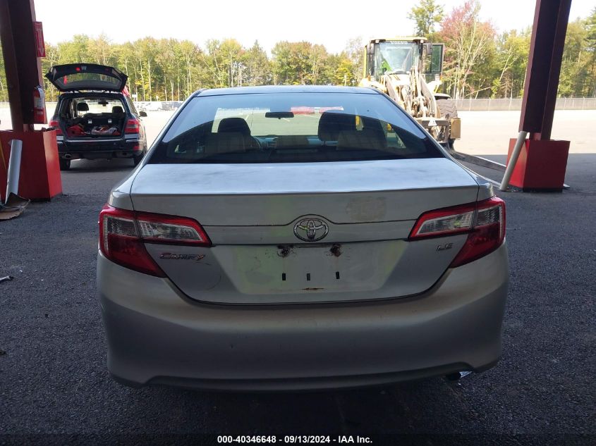 2012 Toyota Camry Le VIN: 4T1BF1FK1CU042160 Lot: 40346648