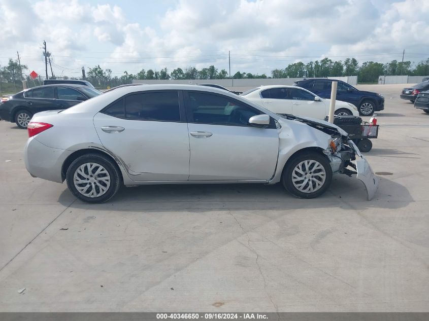 2017 Toyota Corolla Le VIN: 5YFBURHEXHP605484 Lot: 40346650