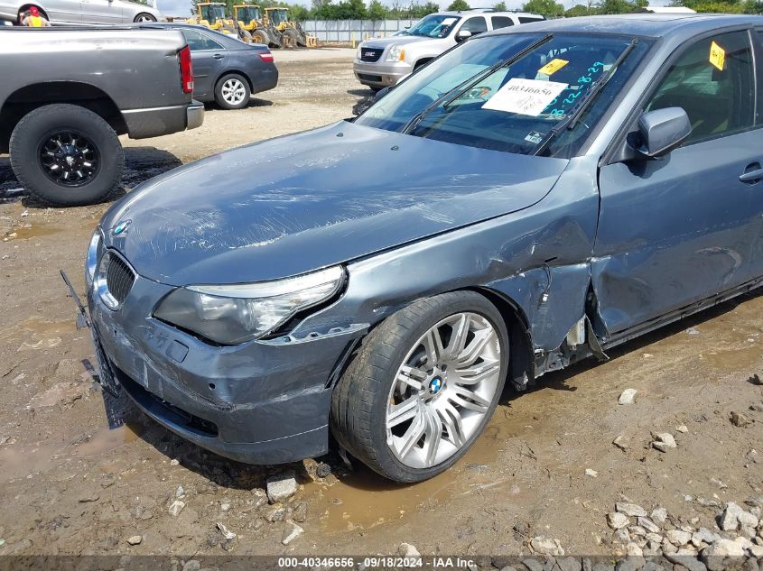 2010 BMW 535I VIN: WBANW1C5XAC168405 Lot: 40346656