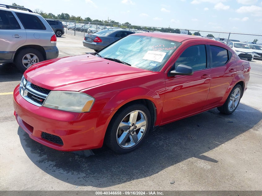 2013 DODGE AVENGER SE - 1C3CDZAB0DN710910