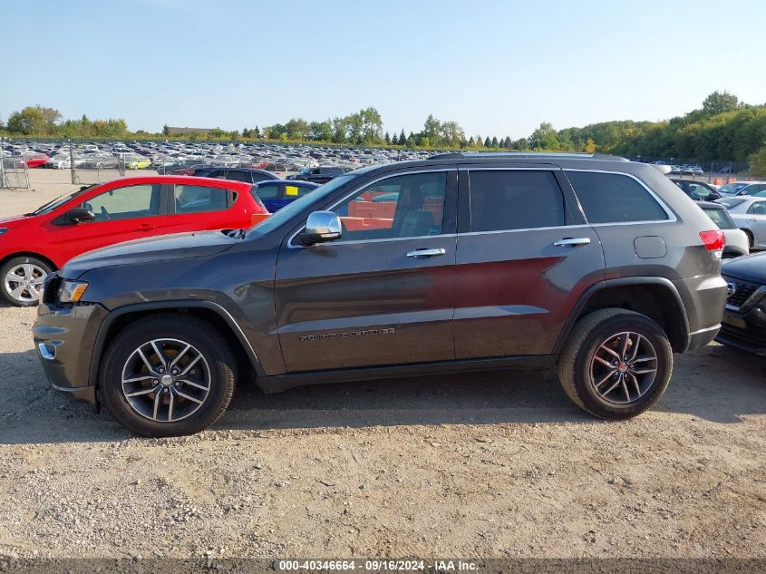 2017 Jeep Grand Cherokee Limited 4X4 VIN: 1C4RJFBG4HC900654 Lot: 40346664