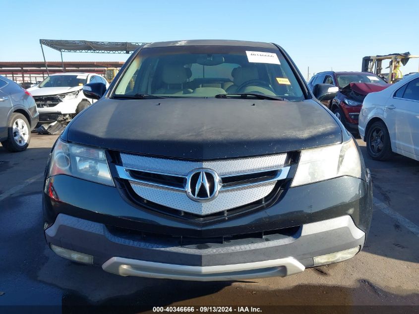 2007 Acura Mdx Sport Package VIN: 2HNYD28567H550273 Lot: 40346666