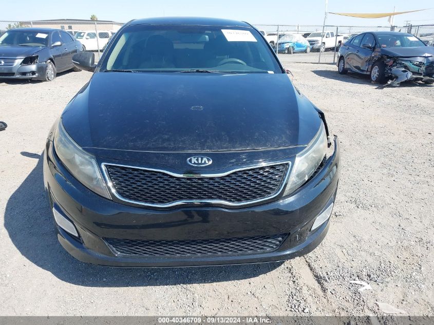 2014 Kia Optima Lx VIN: 5XXGM4A75EG326808 Lot: 40346709