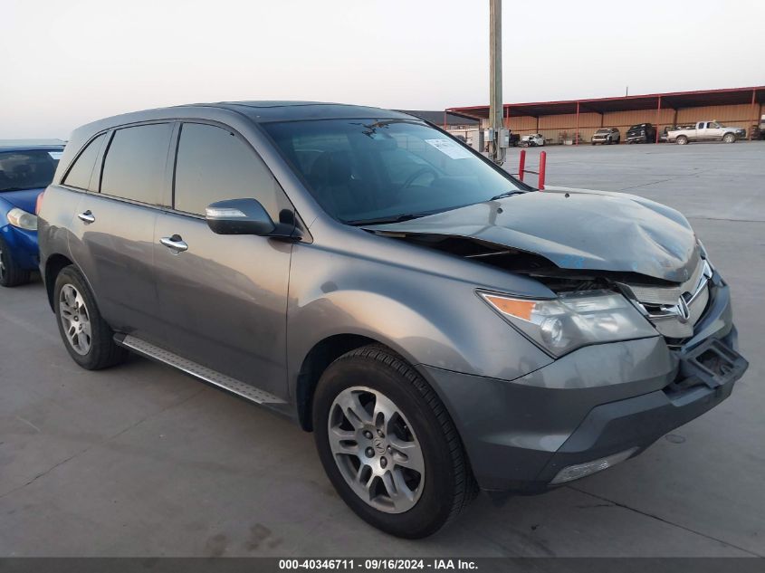 2HNYD28498H502131 2008 Acura Mdx Technology