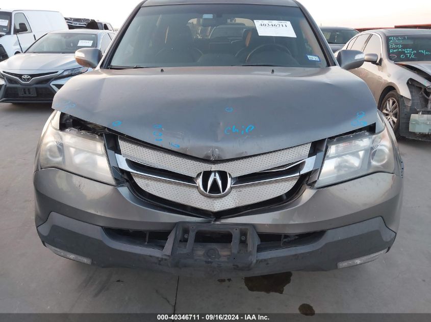 2HNYD28498H502131 2008 Acura Mdx Technology