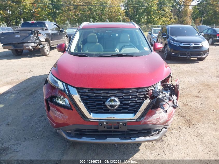 2022 Nissan Rogue Sl VIN: 5N1BT3CB6NC716675 Lot: 40346736