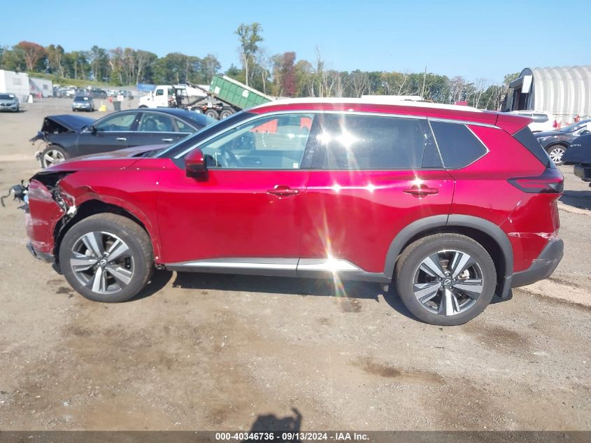 2022 Nissan Rogue Sl VIN: 5N1BT3CB6NC716675 Lot: 40346736