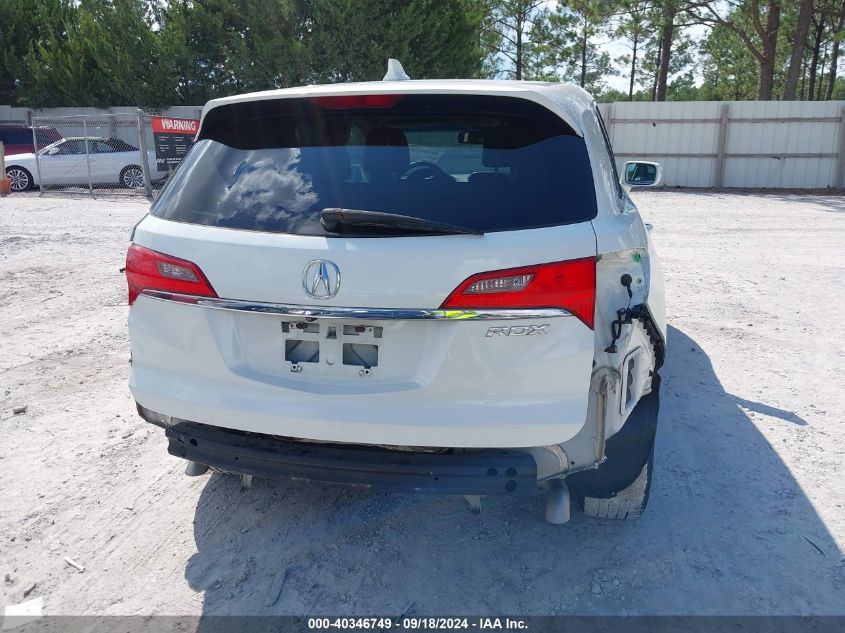 2015 Acura Rdx VIN: 5J8TB3H38FL015443 Lot: 40346749