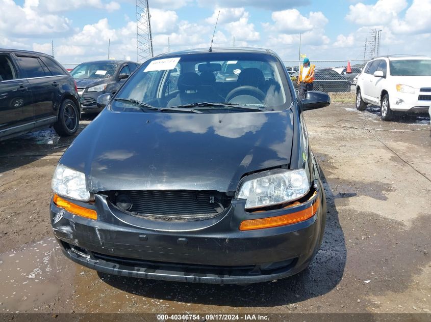 KL1TD56666B649980 2006 Chevrolet Aveo Ls