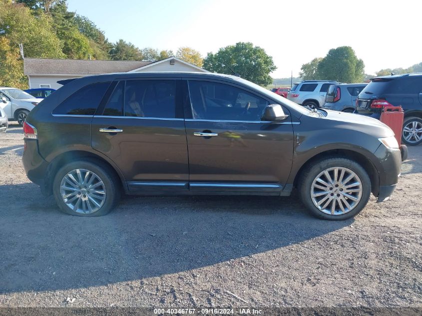 2011 Lincoln Mkx VIN: 2LMDJ8JK1BBJ16693 Lot: 40346767