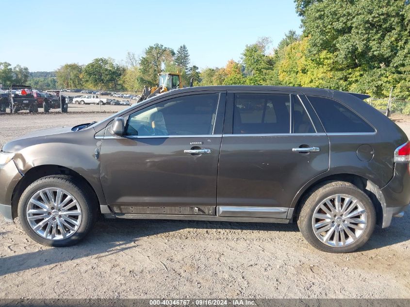 2011 Lincoln Mkx VIN: 2LMDJ8JK1BBJ16693 Lot: 40346767