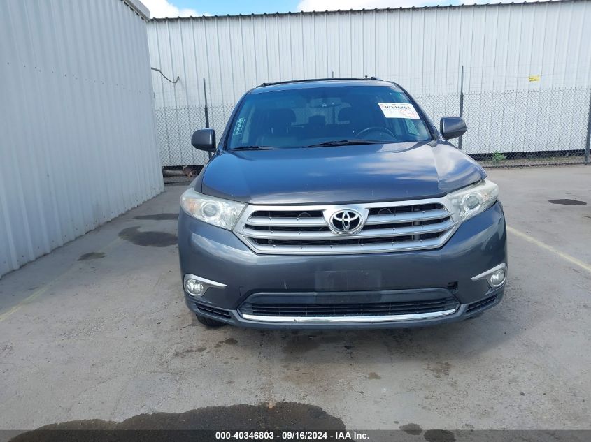 5TDZK3EH8CS072714 2012 Toyota Highlander Se V6